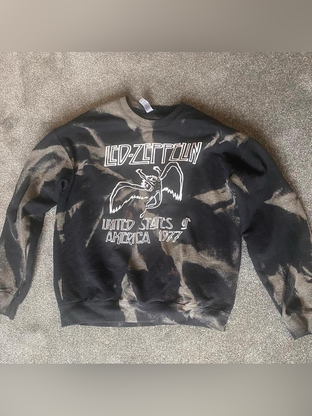Led Zeppelin Tie Dye Sweatshirt